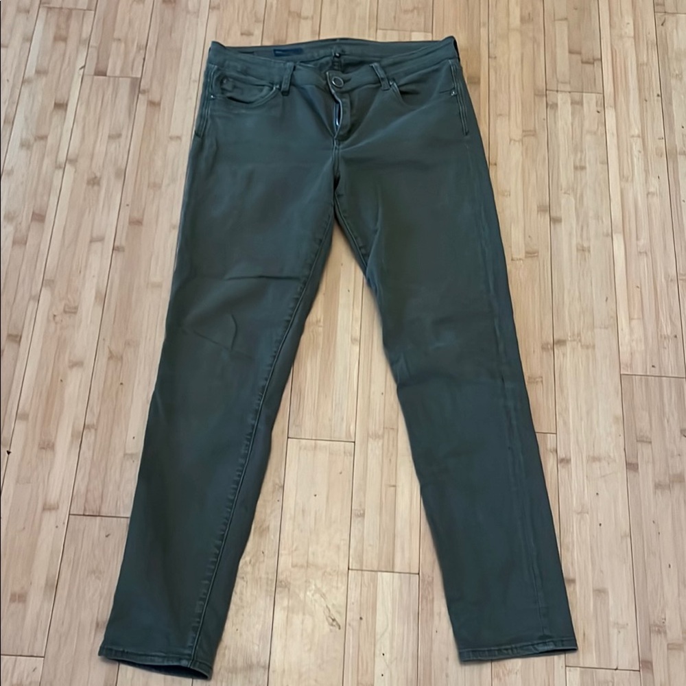 Kut from the Kloth Olive Skinny Jeans